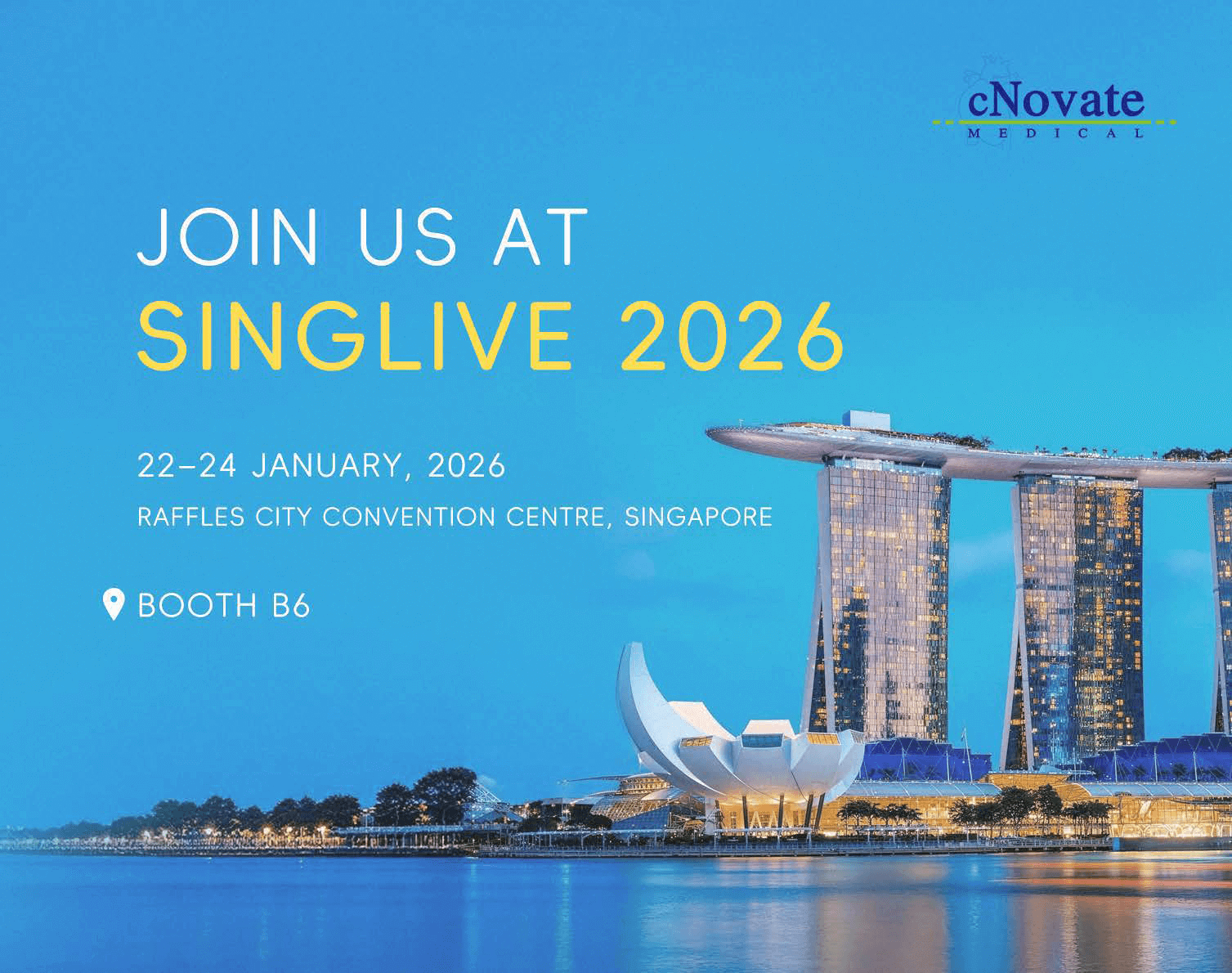 Cnovate at SINGLIVE 2026